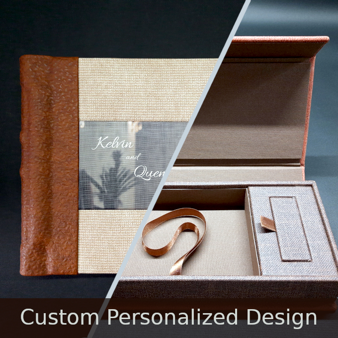 Client Design - Personalized Albums & Boxes